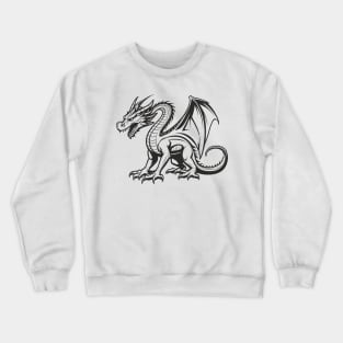 Dragon Expressionism Crewneck Sweatshirt